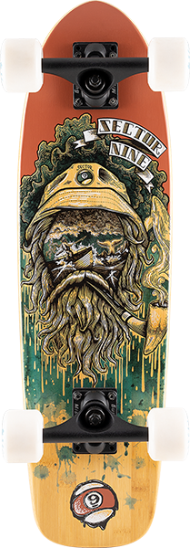 SECTOR 9 BAMBINO SKIPPER SKATEBOARD COMPLETE 7.5x26.5