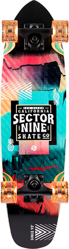 SECTOR 9 HOPPER HOOPLA SKATEBOARD COMPLETE 7.5x27.5