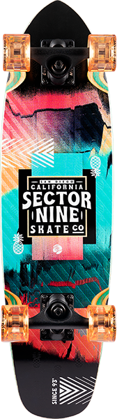 SECTOR 9 HOPPER HOOPLA SKATEBOARD COMPLETE 7.5x27.5
