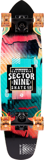 SECTOR 9 HOPPER HOOPLA SKATEBOARD COMPLETE 7.5x27.5
