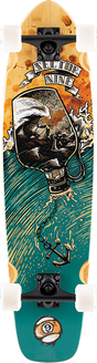 SECTOR 9 STRAND STORM SKATEBOARD COMPLETE 8.7X34