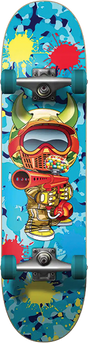 SPEED DEMONS DEMONS PAINTBALLER SKATEBOARD COMPLETE-8.0 BLUE CAMO