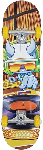 SPEED DEMONS DJ SKATEBOARD COMPLETE 7.5