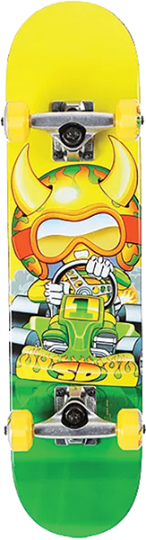 SPEED DEMONS GO KART SKATEBOARD COMPLETE 6.75