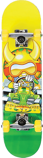 SPEED DEMONS GO KART SKATEBOARD COMPLETE 7.25