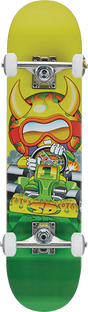 SPEED DEMONS GO KART SOFT TOP SKATEBOARD COMPLETE 7.25