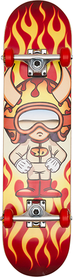 SPEED DEMONS HOT SHOT SKATEBOARD COMPLETE 7.75