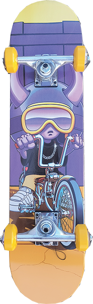 SPEED DEMONS LOW RIDER SKATEBOARD COMPLETE 6.75