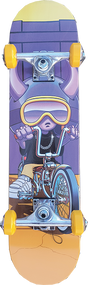 SPEED DEMONS LOW RIDER SKATEBOARD COMPLETE 6.75