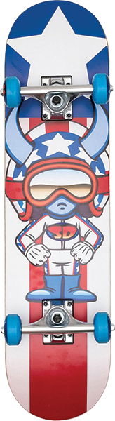 SPEED DEMONS STARS SOFT TOP SKATEBOARD COMPLETE 6.5