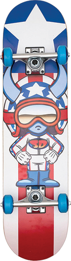 SPEED DEMONS STARS SOFT TOP SKATEBOARD COMPLETE 6.5