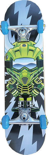 SPEED DEMONS SUPERCROSS SOFT TOP SKATEBOARD COMPLETE 7.0