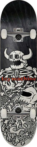 TOY MACHINE DEAD MONSTER SKATEBOARD COMPLETE-8.0