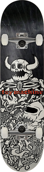TOY MACHINE DEAD MONSTER SKATEBOARD COMPLETE-8.0