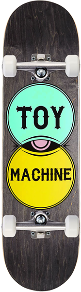 TOY MACHINE VENNDIAGRAM SKATEBOARD COMPLETE 7.75
