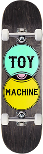 TOY MACHINE VENNDIAGRAM SKATEBOARD COMPLETE 7.75