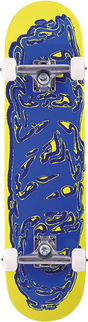 WKND EAZE SKATEBOARD COMPLETE-7.75 YELLOW