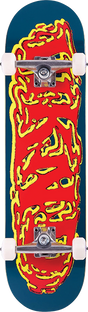 WKND EAZE SKATEBOARD COMPLETE-8.0 RED