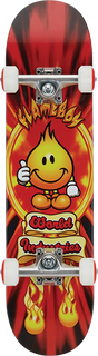 WORLD INDUSTRIES FLAMEBOY V2 SKATEBOARD COMPLETE 7.0