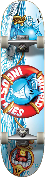 WORLD INDUSTRIES SPEEDBOAT WILLY SKATEBOARD COMPLETE 8.0