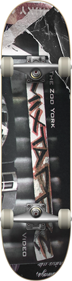 ZOO YORK MIX TAPE SKATEBOARD COMPLETE 8.0