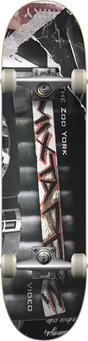 ZOO YORK MIX TAPE SKATEBOARD COMPLETE 8.0