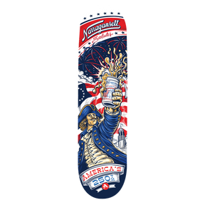 ALL I NEED AMERICA 250TH SKATEBOARD DECK-8.25