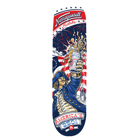 ALL I NEED AMERICA 250TH SKATEBOARD DECK-8.75
