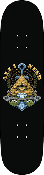 ALL I NEED MANIFEST SKATEBOARD DECK 8.25