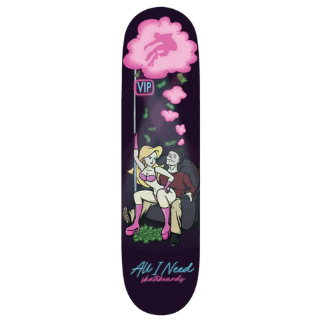 ALL I NEED VICES SWEET DREAMS SKATEBOARD DECK-8.25