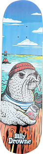 ALL I NEED DROWNE DOCK SERIES SEA LION SKATEBOARD DECK 8.1