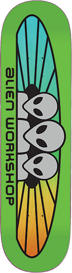 ALIEN WORKSHOP RGB SPECTRUM SKATEBOARD DECK-7.75 GREEN