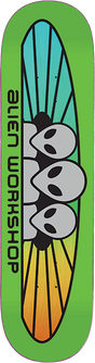 ALIEN WORKSHOP RGB SPECTRUM SKATEBOARD DECK-7.75 GREEN