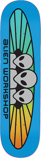 ALIEN WORKSHOP RGB SPECTRUM SKATEBOARD DECK-8.25 BLUE