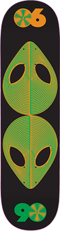 ALIEN WORKSHOP SCANNER SKATEBOARD DECK-8.25 BLACK