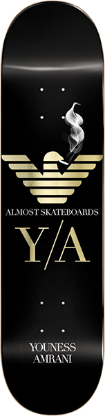 ALMOST AMRANI LUXURY SKATEBOARD DECK 8.25 super sap r7
