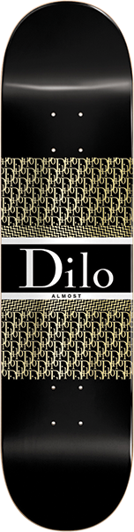 ALMOST DILO LUXURY SKATEBOARD DECK 8.37 super sap r7