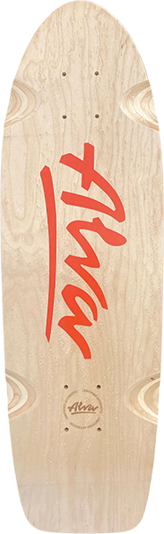 ALVA BELA REISSUE SKATEBOARD DECK-8.5x27 NAT/ORG