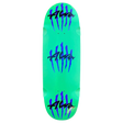 ALVA EGG TRIPLE SCRATCH SKATEBOARD DECK-10.6x33 GRN/BLU/BLK