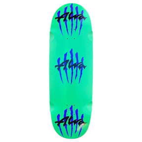 ALVA EGG TRIPLE SCRATCH SKATEBOARD DECK-10.6x33 GRN/BLU/BLK