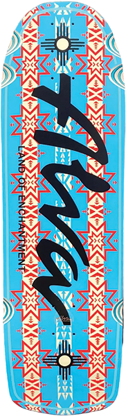 ALVA NEW MEXICO DITCH SKATEBOARD DECK-10x33 LP BLUE