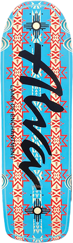 ALVA NEW MEXICO DITCH SKATEBOARD DECK-10x33 LP BLUE