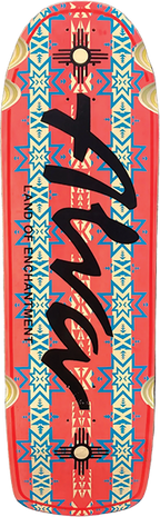 ALVA NEW MEXICO DITCH SKATEBOARD DECK-10x33 STONEWARE RED