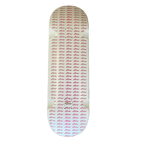 ALVA OG MULTI LOGO SKATEBOARD DECK-10X30 WHT/PINK