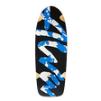 ALVA SPLATTER SKATEBOARD DECK-10.5x30.5 BLK/BLU/WHT