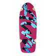 ALVA SPLATTER SKATEBOARD DECK-10.5x30.5 PINK/BLU/BLK