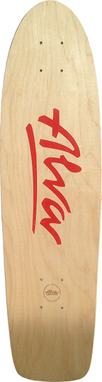 ALVA 1977 OG SKATEBOARD DECK 7.75x29.5 NAT/RED
