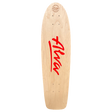 ALVA 1977 45TH ANNIV SKATEBOARD DECK-7.75x29.5 NAT/RED