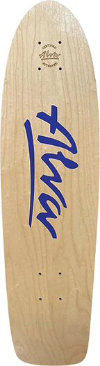 ALVA 1977 OG SKATEBOARD DECK-7.75x29.5 NAT/INDIGO BLUE
