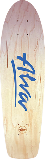 ALVA 1977 OG SKATEBOARD DECK 7.75x29.5 NAT/TWILIGHT BLUE